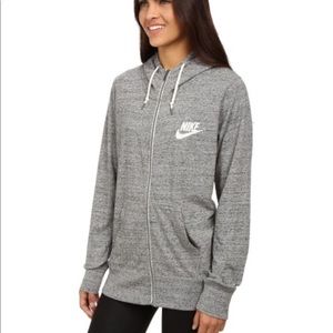 Nike Gym Vintage Zip Up Hoodie Sweatshirt